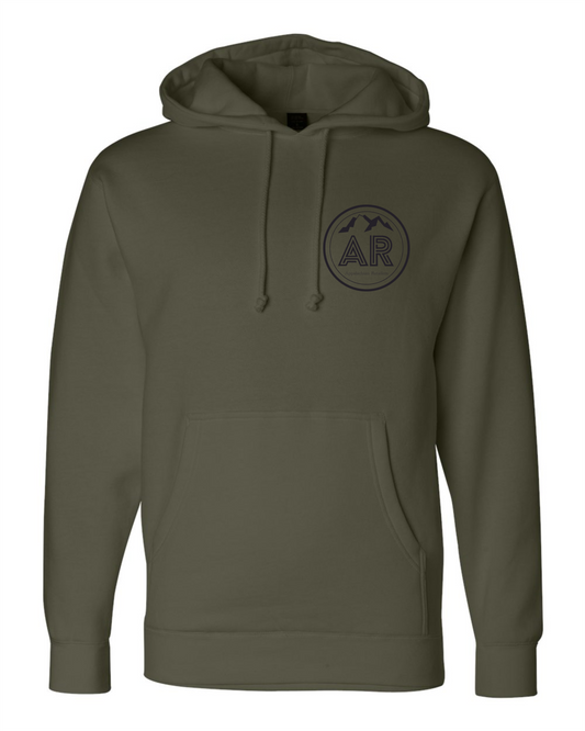 Appalachian Retailers Flag Hooded Sweatshirt